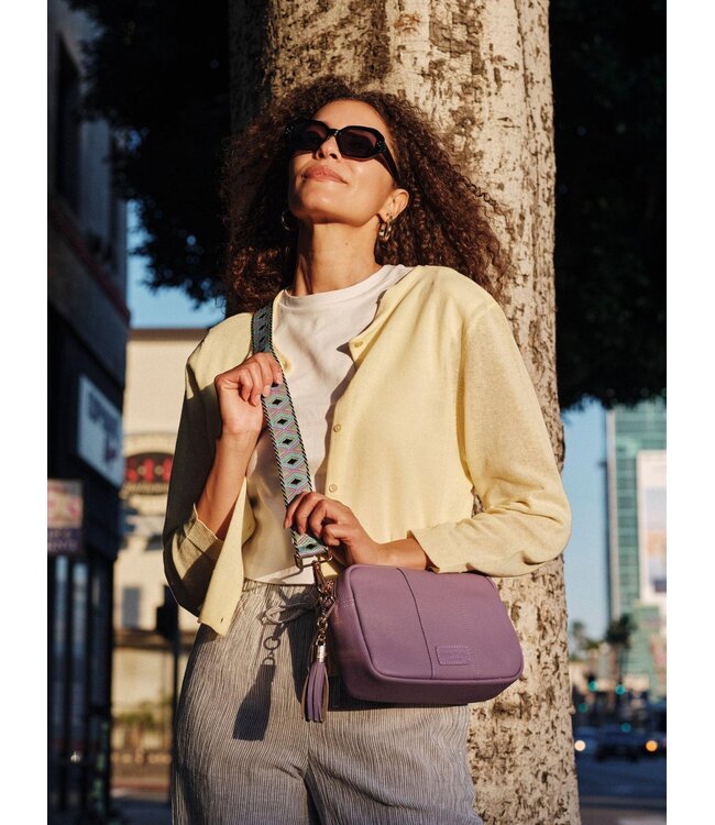 Pom Pom London The City Bag - French Lavender