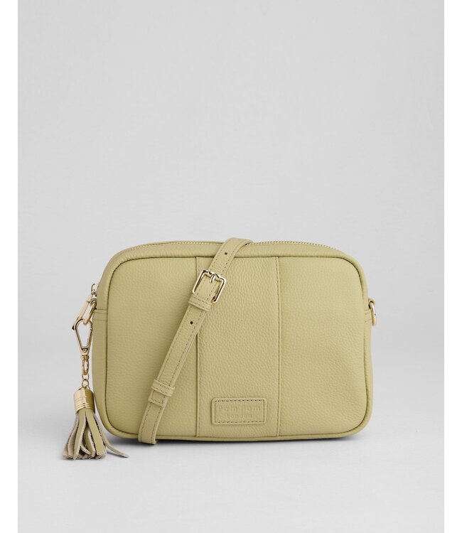 Pom Pom London The City Bag - Pale Fern