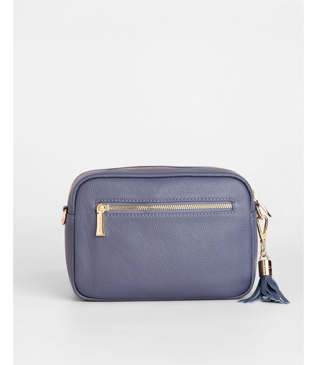 Pom Pom London The City Bag - Slate Blue