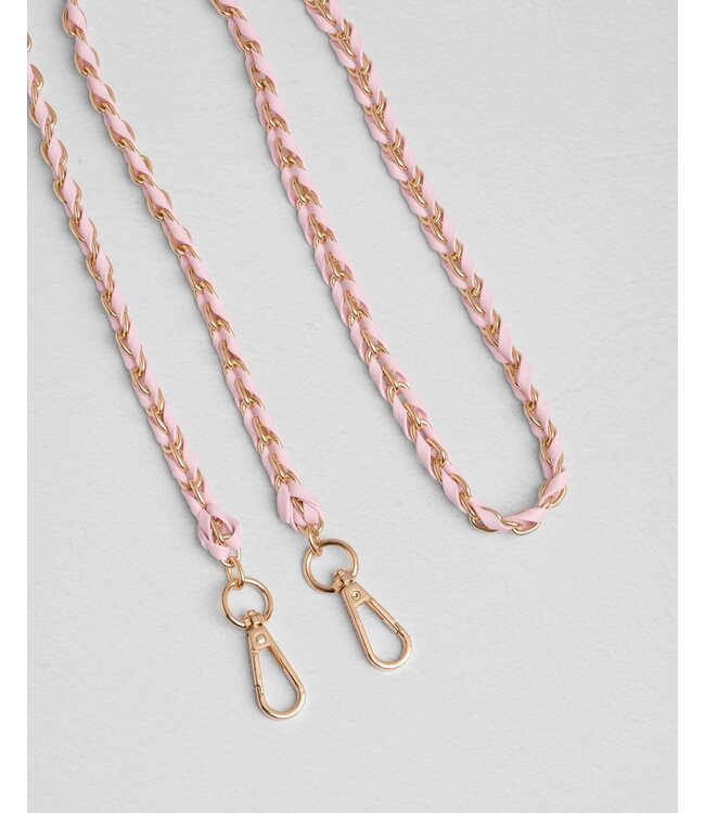 Pom Pom London Gold Chain Strap Weave
