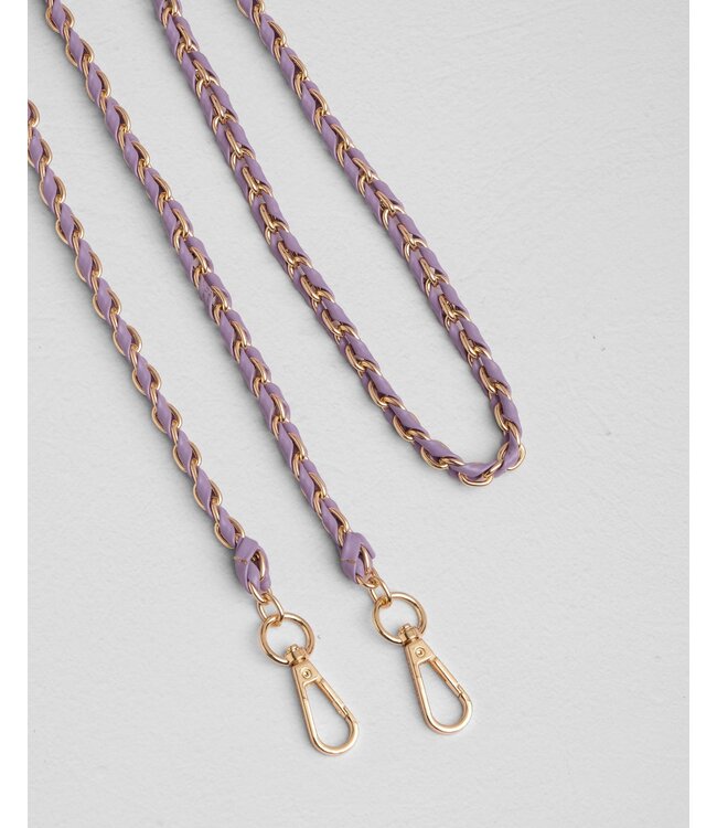 Pom Pom London Gold Chain Strap Weave
