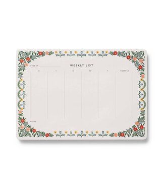 Rifle Paper Co Weekly Desk Pad