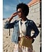 Pom Pom London The City Slim Bag - Straw