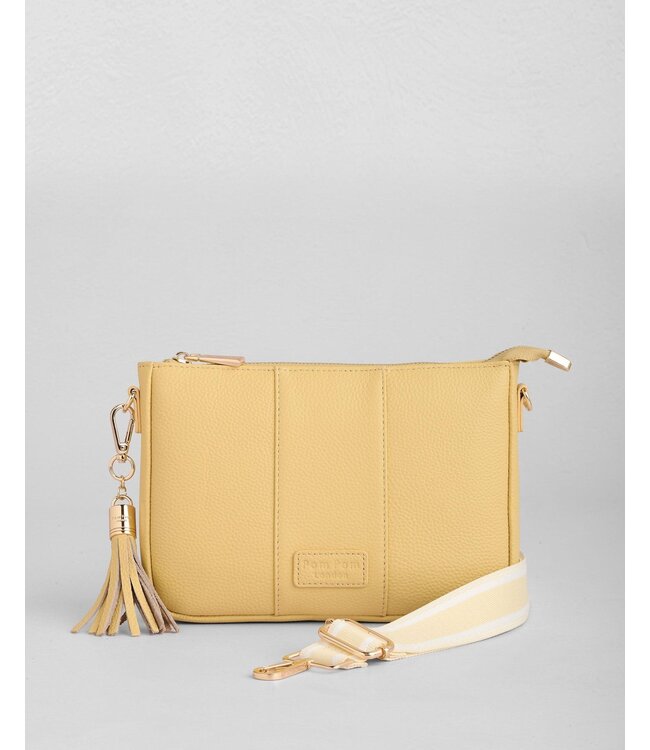 Pom Pom London The City Slim Bag - Straw