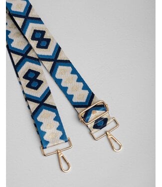 Pom Pom London Blue & Purple Straps