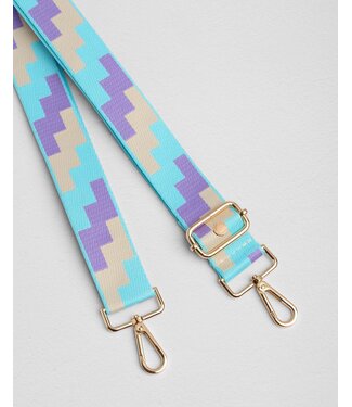 Pom Pom London Blue & Purple Straps