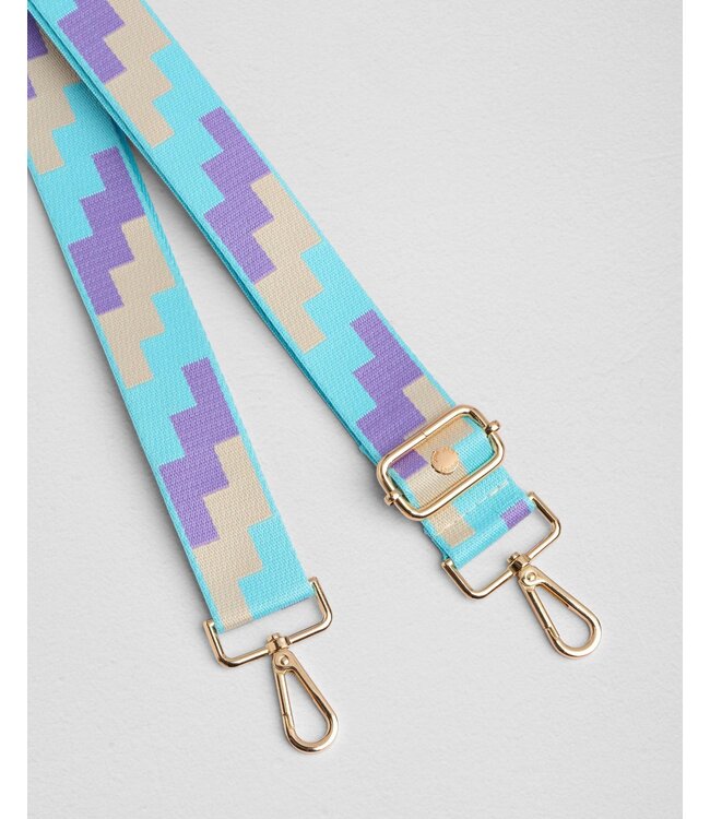 Pom Pom London Blue & Purple Straps