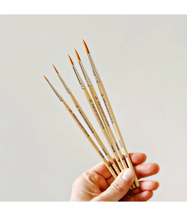 Watercolor Paintbrush - Set of 5