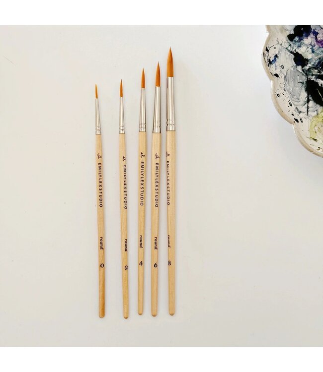Watercolor Paintbrush - Set of 5