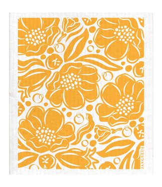 Swedish Dishcloth - Flora - Ochre