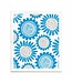 Swedish Dishcloth - Sunflower - Turquoise