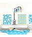 Swedish Dishcloth - Sunflower - Turquoise