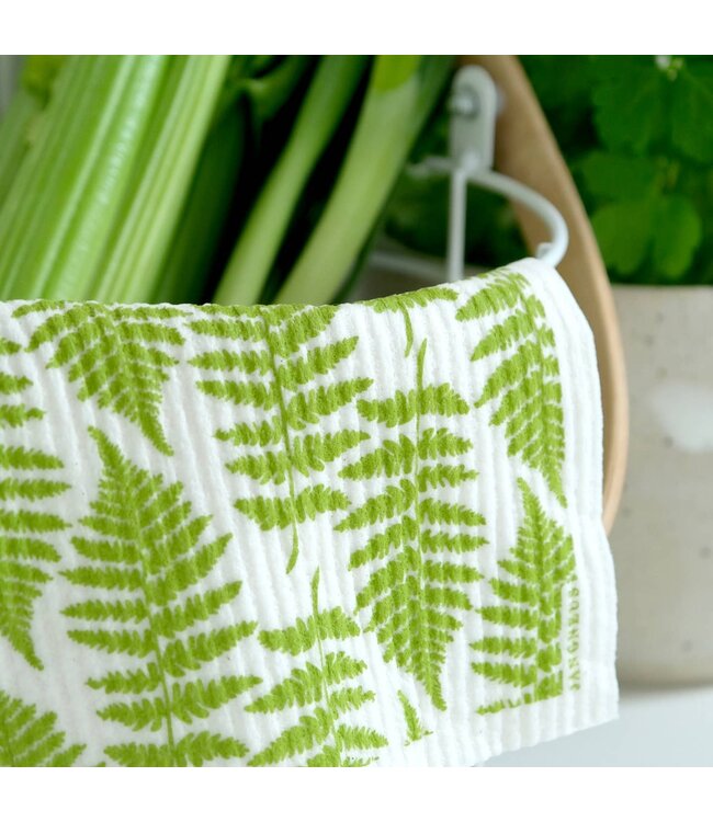 Swedish Dishcloth - Fern - Green