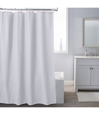 Belgian Waffle Shower Curtain