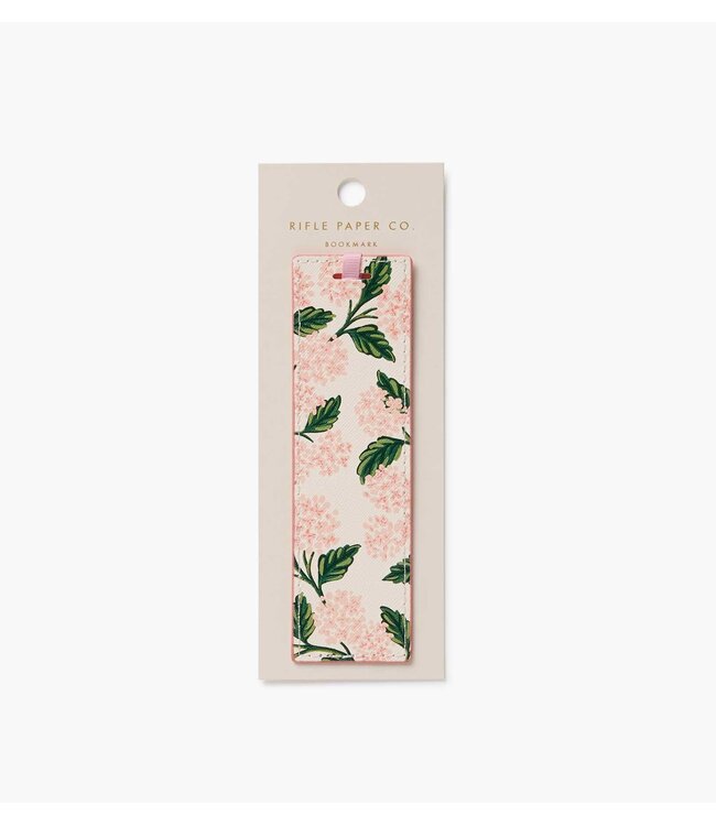 Rifle Paper Co Pink Hydrangea Bookmark