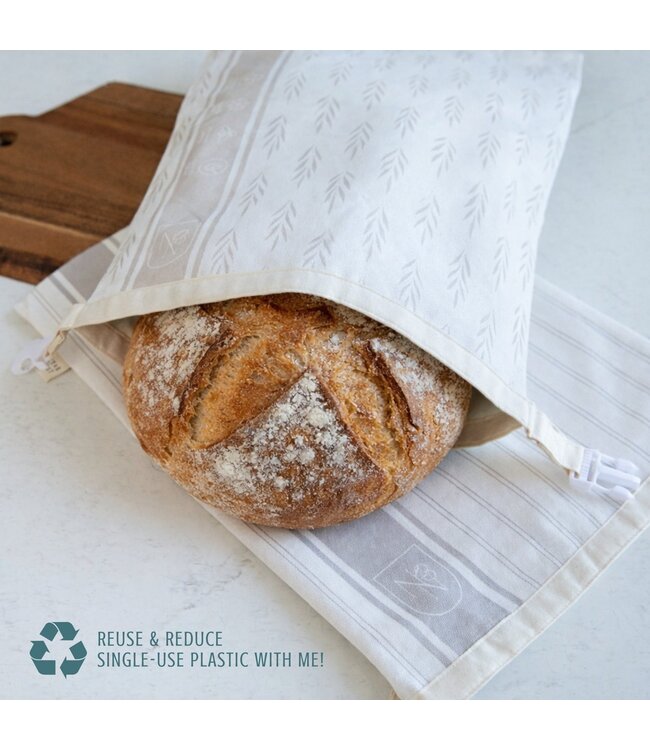Reusable Beeswax Bread Bags