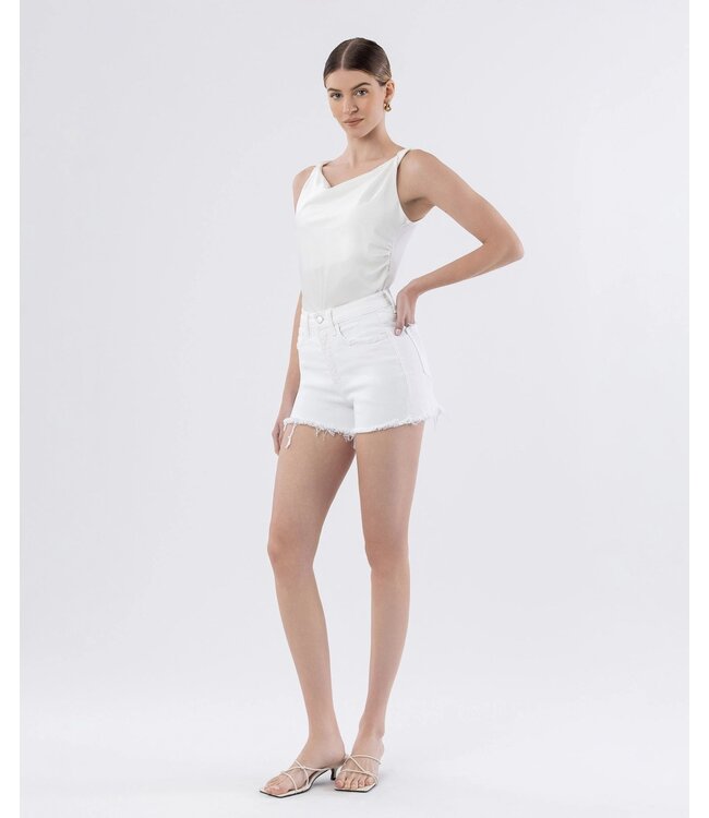 Tummy Control Super High Rise A Line Shorts