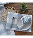 Buffalo Check Watercolor Napkin - Blue Mist
