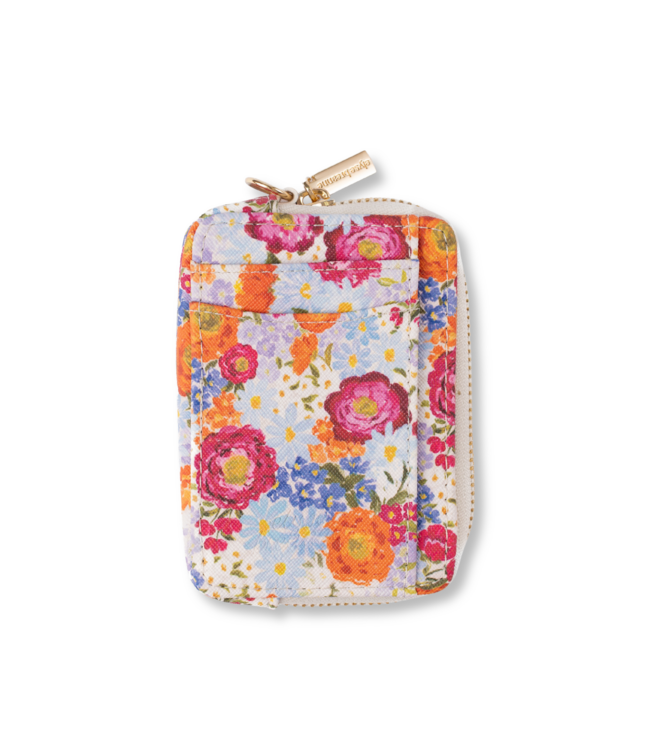 Floral Zip Wallet