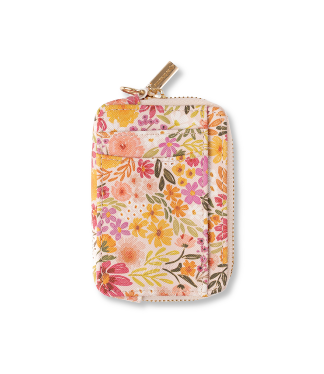 Floral Zip Wallet