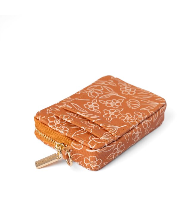 Floral Zip Wallet