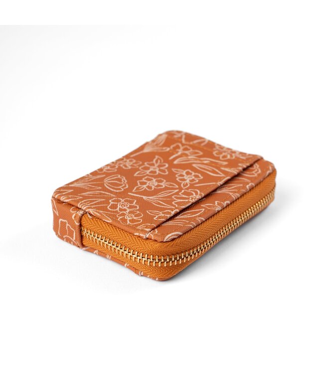 Floral Zip Wallet