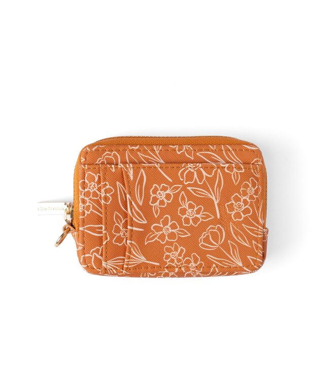 Floral Zip Wallet