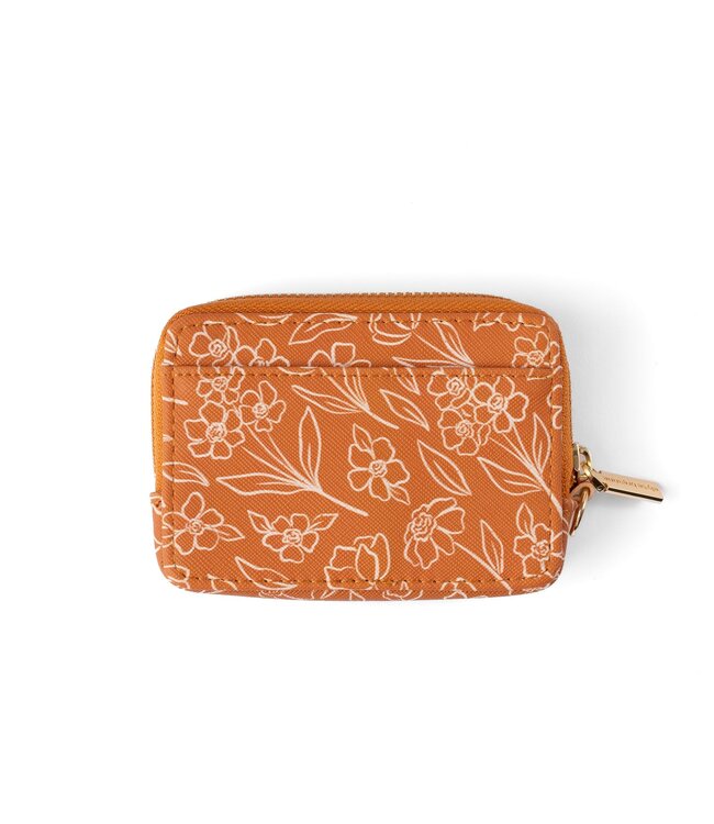 Floral Zip Wallet