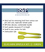 RSVP Ela's Mini Spatula Set - Green