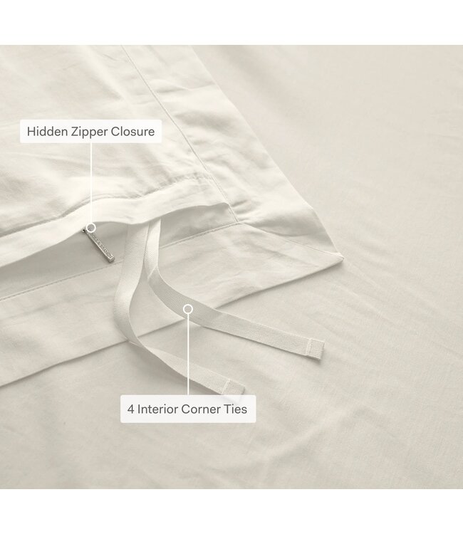 Boll & Branch Signature Hemmed Duvet Set