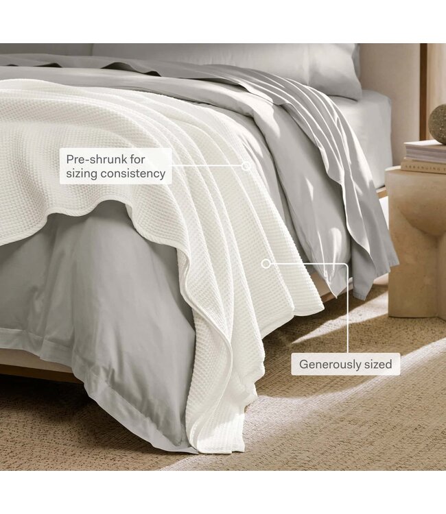 Boll & Branch Waffle Bed Blanket