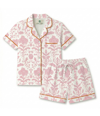 Delia Short Sleeved Pajama Set
