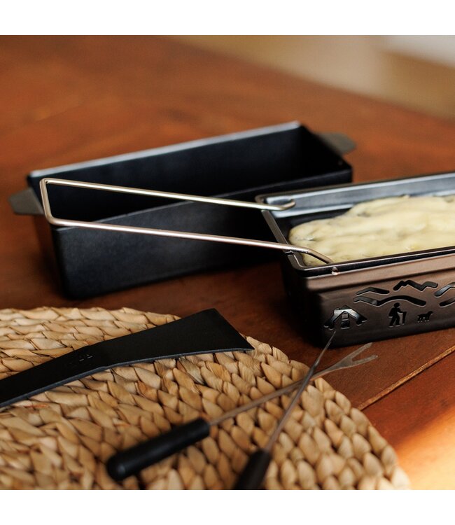 Swissmar Tandem Candle Fondue & Raclette Set