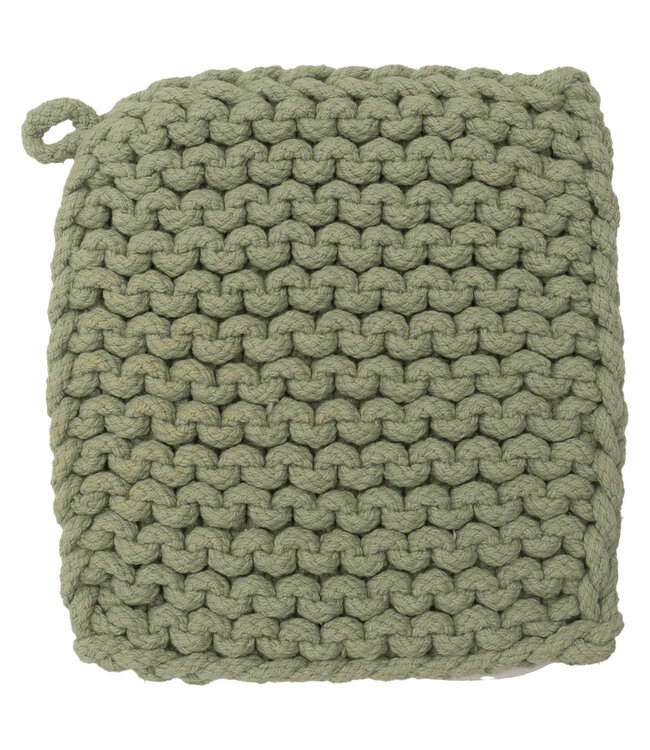 Chunky Knit Cotton Pot Holder