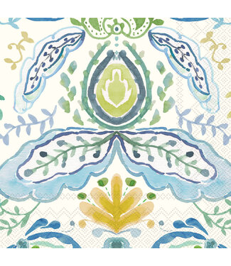 Azure & Ivy Gold Lunch Napkins