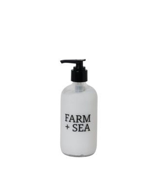 Farm + Sea Body Lotion - Glass Pump Bottle