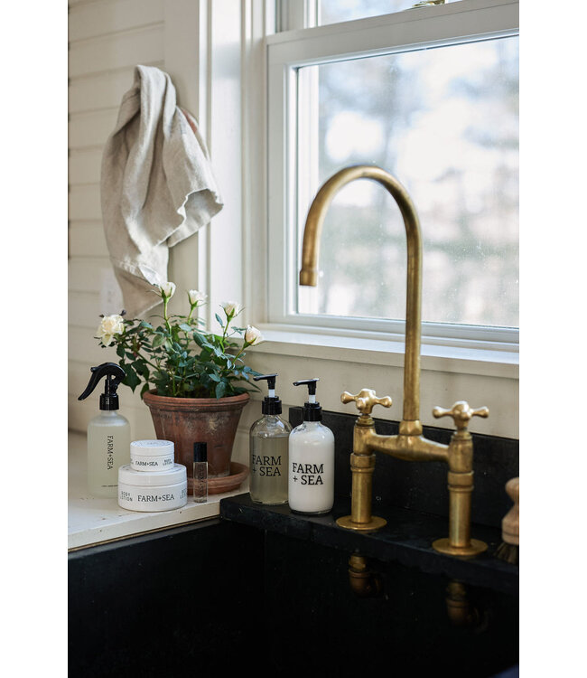 Farm + Sea Body Lotion - Glass Pump Bottle