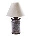 Milk Can Lamp - Antique Galvanized
