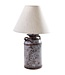 Milk Can Lamp - Antique Galvanized