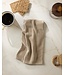 Geometry Hand Towel - Latte Truffle