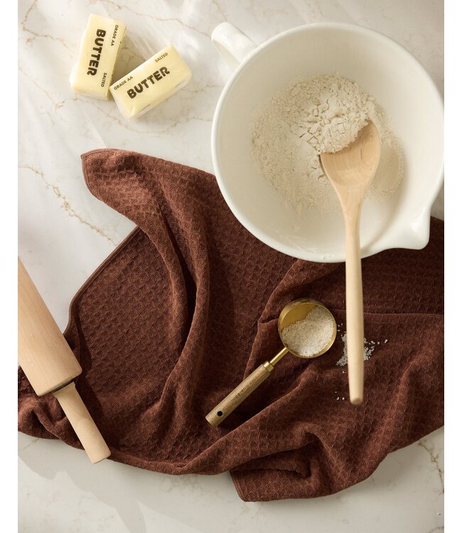 Geometry Hand Towel - Maple