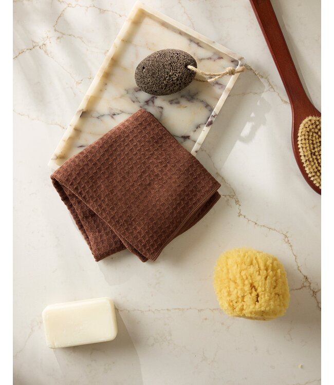 Geometry Hand Towel - Maple