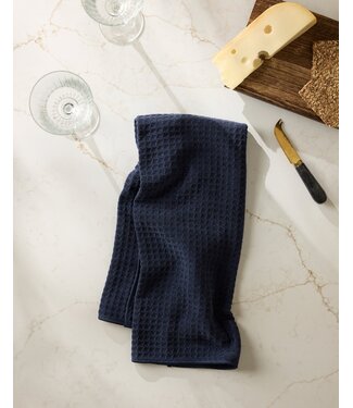 Geometry Hand Towel - Sapphire