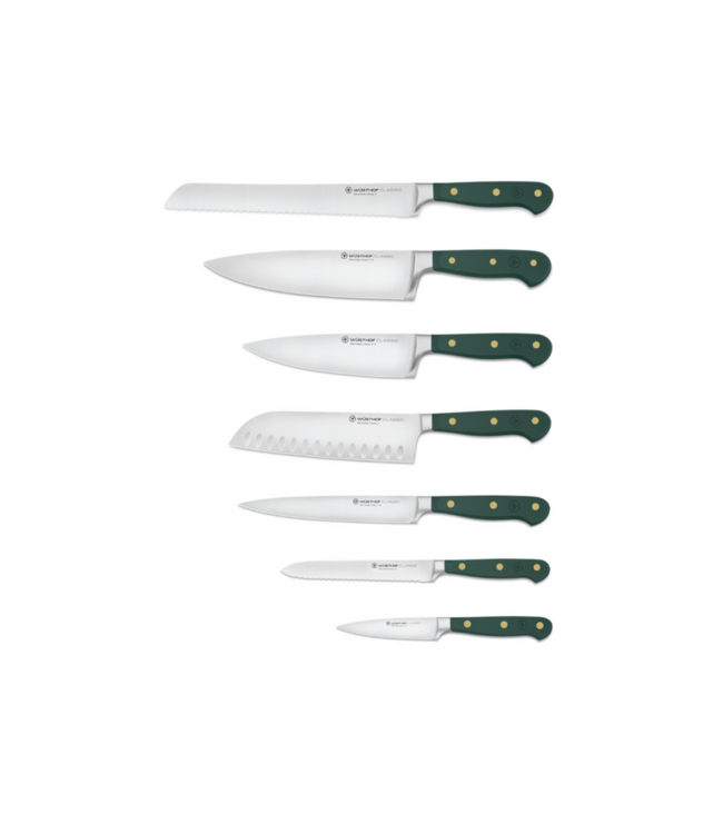 Wusthof Classic Fresh Rosemary 8-Piece Designer Knife Block Set