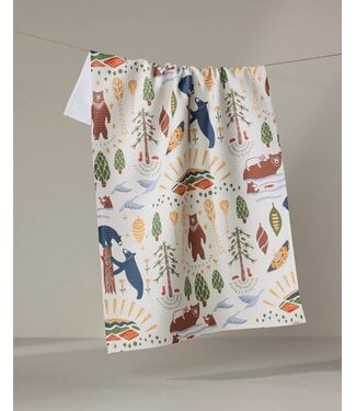 Geometry Tea Towel - Mama Bear