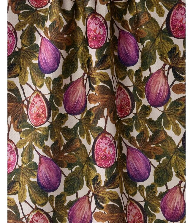 Geometry Tea Towel - Wild Fig