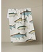 Geometry Tea Towel - Hooked on Fishing