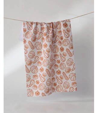 Geometry Tea Towel - Harvest Sketch