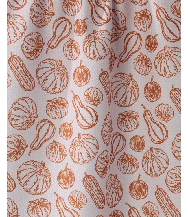 Geometry Tea Towel - Harvest Sketch