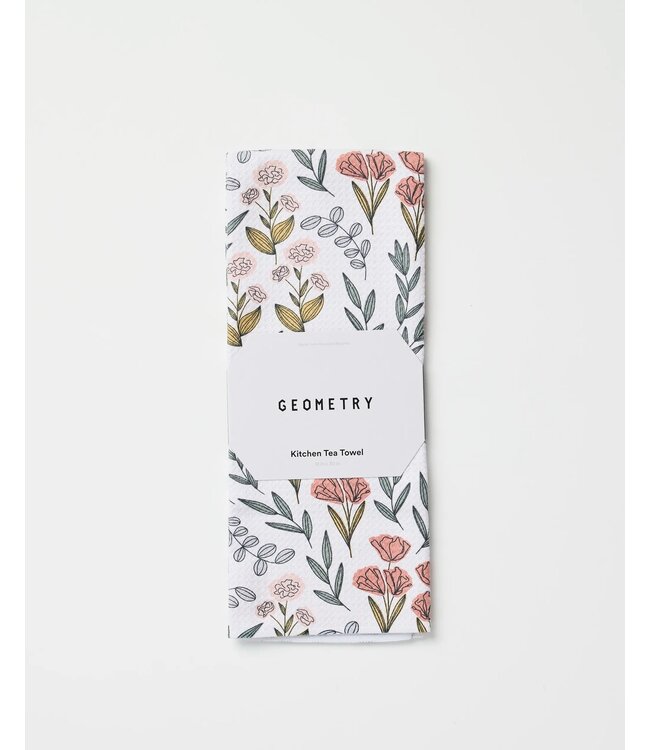 Geometry Tea Towel - Charolette Multi